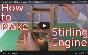 How to Make a Single Cylinder Stirling Engine
