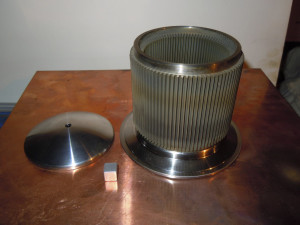 SV-2 MK II Stirling engine generator heater and dome and lower flange