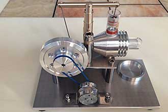 Sunnytech Hot Air Stirling Engine Model Education