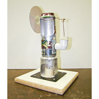 Soda Can Stirling Engine E